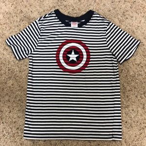 Hanna Andersson boys Captain America shirt 10